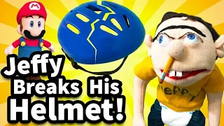 SML Movie: Jeffy Breaks His Helmet!