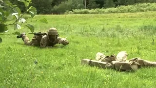 Get Aggressive: UK Soldiers Take On The 'Sword Lane' | Forces TV