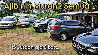 Showroom Rumahan Viral cuma 15 Juta aja Harga Mobil Bekas di Lapak Mobil Gang Pala nih