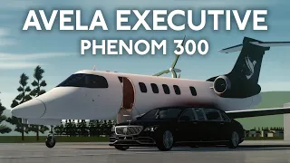 Avela Airways Private Jet Flight Review (Roblox)