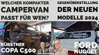 Ford NUGGET vs Bürstner COPA C500 | Which camper is right for whom? Concept Comparison | EN Subtitle