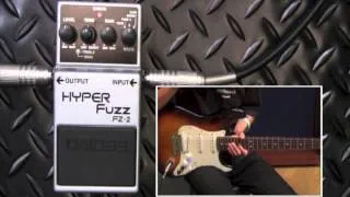 【試奏動画】BOSS FZ-2 Hyper Fuzz 【BOSS COMPACT PEDAL 100th ANNIVERSARY!!】