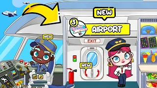 🛫 AIRPORT IN AVATAR WORLD / BUGS AND SECRETS / PAZU / CuteAriWorld