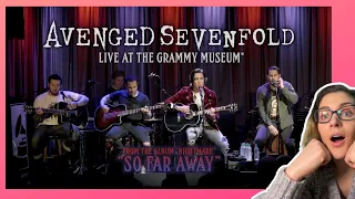 LucieV Reacts for the first time to Avenged Sevenfold - So Far Away (Live At The GRAMMY Museum®)