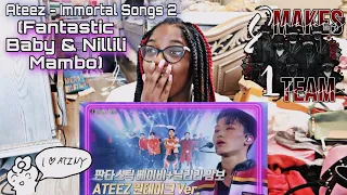 THEY’RE AMAZING🤯😱❤️ Reacting to ATEEZ - Immortal Songs 2 (Fantastic Baby & Nillili Mambo)