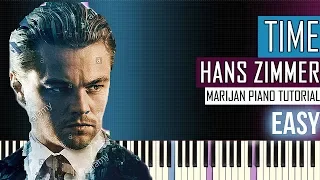 How To Play: Hans Zimmer - Time - Inception Soundtrack | Piano Tutorial EASY + Sheets