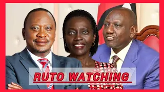 Ruto Mt Kenya LADDER Broken as BRAVE Uhuru PUT Off UDA music ALLOWING Raila To Shine During LIMURU 3