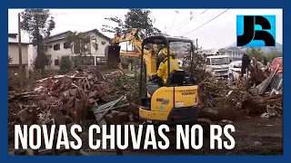 Rio Grande do Sul é atingido por novas chuvas fortes após uma semana da passagem do ciclone