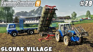 Selling products made from soybean, milk and straw bales | Slovak Village | FS 19 | Timelapse #29