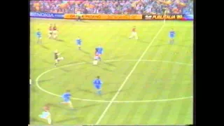 AC Milan v Real Madrid 1989 European Cup Semi Final 2nd Leg (BBC)