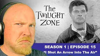 THE TWILIGHT ZONE (1960) | CLASSIC TV REACTION | Season 1 Episode 15 | I Shot An Arrow Into The Air