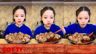 [Newest_XiaoYu Mukbang ASMR] MUKBANG SATISFYING.중국 음식 먹기 .Mukbang Chinese Food. N03_21082022-1