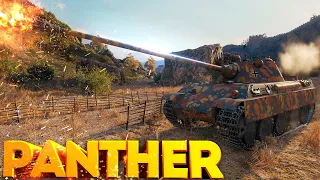 Panther • 10 ФРАГОВ за БОЙ • WoT Gameplay