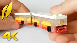 How to Build Lego - Articulated Bus (MOC - 4K) #buildingblocks #lego #howto #bus #transport