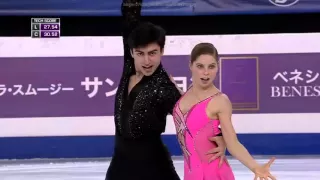 2016 World Junior Championships  Junior Pairs   SP  Anastasia MISHINA   Vladislav MIRZOEV