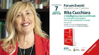 Rita Cucchiara presenta il suo nuovo libro "L'intelligenza non è artificiale"