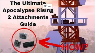 The Unofficial Apocalypse Rising 2 Attachment Guide (Roblox)