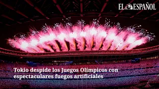 Tokio despide los Juegos Olímpicos con estos espectaculares fuegos artificiales