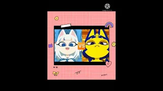 Ankha zone 🆚 Ankha dance but cat shark 🐟🐱ʕ≧ᴥ≦ʔ