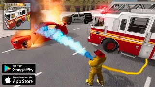 ✅ Fire Truck Driving Simulator Part 1 Gameplay Android,IOS