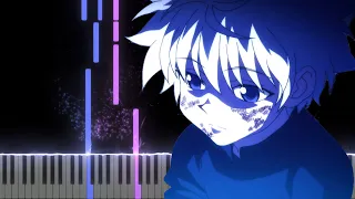 Hunter x Hunter OST - With Tears Piano Cover (Visualizer)