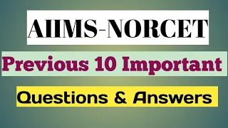 Aiims Nursing Officer Repeated Questions/NORCET Exams Preparation/Nurse Queen /Video -2