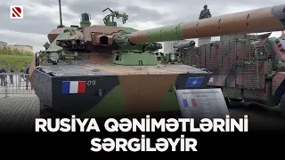 Rusiya qənimətlərini sərgiləyir