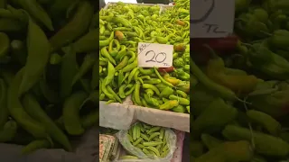 Интересные Турецкие базары и цены на овощи и фрукты
