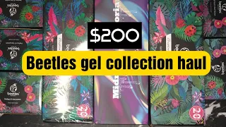 Nail haul 2021. $200 Beetles gel polishes collection