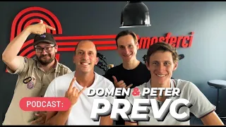 Domen in Peter Prevc: 100 na uro po poledici! - Podcast #6