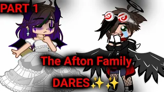 AFTON FAMILY DARES||PART 1||GC||FNAF