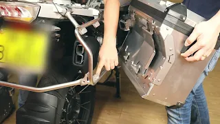 How To Install Top Box and Panniers for Your BMW R1200GS F1703-00501SL