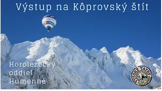 Kôprovský štít (Vysoké Tatry - výstup na Kôprovský štít 30/12/2017)