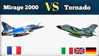 Mirage 2000 VS Panavia Tornado Fighter Jet - Which would win?