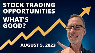 Stock Trading Opportunities - Checking The Charts - What's Good?