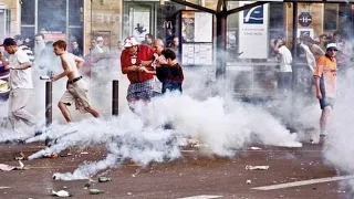 England and Tunisia Fans Riot at 1998 World Cup