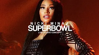 Nicki Minaj - Superbowl 2024 halftime show concept (LIVE STUDIO VERSION) [EPILEPSY WARNING]