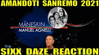 Måneskin: Amandoti with Manuel Agnelli Reaction