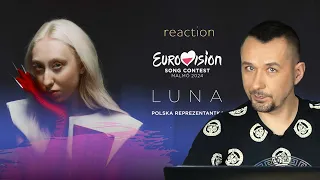 🎹 LUNA "THE TOWER" Eurovision 2024 Poland 🇵🇱 - REACTION