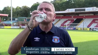 Paul Simpson on the Stevenage away draw