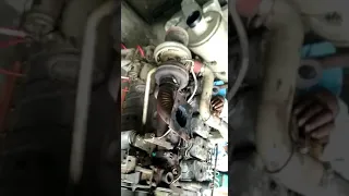 6bt cummins engine started after overhauling at  workshop navi Mumbai