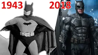 Эволюция Бэтмэна в кино и сериалах (1943-2018)