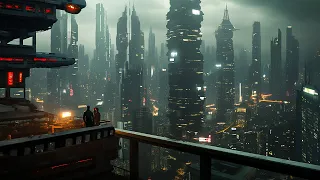 Blade Runner Vibes: Futuristic Synthwave Soundscapes - Arrakis Sand (Rain Version).