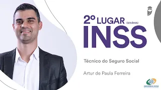 INSS: Conheça Artur Ferreira, aprovado em 2° lugar para Técnico do Seguro Social na GEX Goiânia