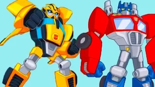 Transformers Rescue Bots:Наперегонки с бедой Часть 2.Спасение от Урагана Трансформерами.Мультик Игра