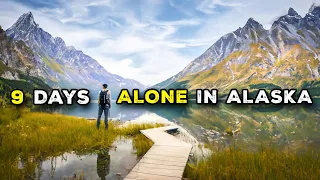 Hiking 9 Days Alone Through Alaska (Relaxing 4k)