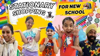 Stationary Shopping For New School | RS 1313 VLOGS | Ramneek Singh 1313