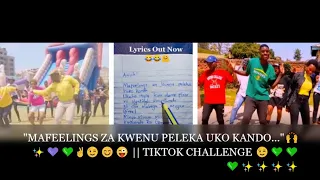 "MAFEELINGS ZA KWENU PELEKA UKO KANDO......."😒 || TIKTOK CHALLENGE ✨✨✨✨✨🧡🧡❣💕❤🤸‍♀️💃🤸‍♂️