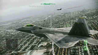 Air Battle of Washington in Awesome Jet Fighters Game Ace Combat