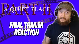 A QUIET PLACE PART 2 FINAL TRAIL REACTION MAY 28TH THEATERS ONLY